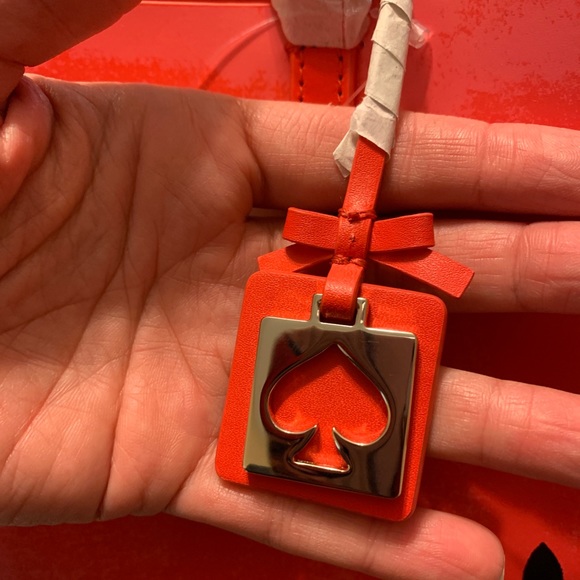 Authentic Kate Spade leather watermelon open tote - Picture 4 of 8